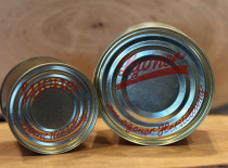 Lyoner aus eigener Herstellung in der Dose