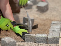Messe BAUEN WOHNEN Garten mit Tipps f&uuml;r die Gartengestaltung und Hausbau, zu Energie, Sanierung und sch&ouml;nes Wohnen