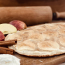 Flammenkuchen - Apfel und Zimtzucker