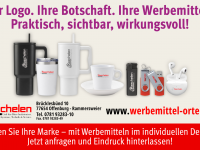 Zeigen Sie Ihre Marke &ndash; mit Werbemitteln im individuellen Design.