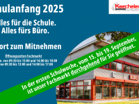 Schulstart ohne Stress &ndash; mit Kaechelen!