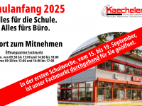 Schulanfang am 15. September