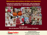 Weihnachten wird sch&ouml;ner mit Ideen von Kaechelen