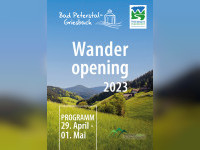 Wander opening 2023 - das Programm 29.04 bis 01.05
