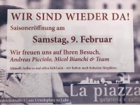 N&auml;chsten Samstag.