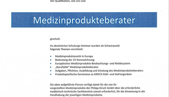 Medizinproduktberater Mathias Ulmer