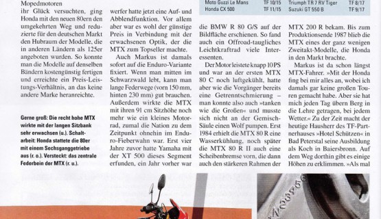Tourenfahrer Oktober 2017 - Pure Sentimentalit&auml;t