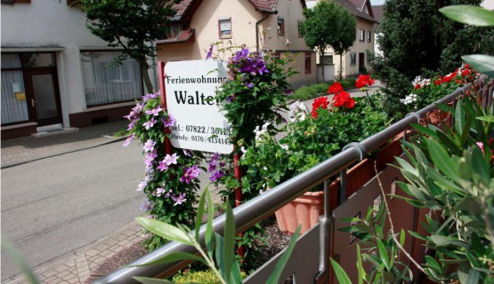 Balkon (Gro&szlig;e Ferienwohnung)