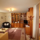 Wohnzimmer mit Bilck zum Schlafzimmer - Ferienwohnung Werner Kappel-Grafenhausen 