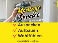 Montage-Service f&uuml;r Neum&ouml;bel bei DMS Diebold: Auspacken, Aufbauen, Wohlf&uuml;hlen