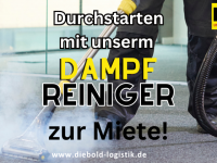 Effiziente Reinigungsl&ouml;sungen: Dampfreiniger zur Miete bei DMS Diebold in Offenburg