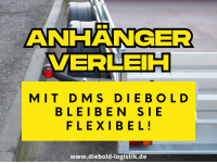 Anh&auml;ngerverleih bei DMS Diebold: Flexibel transportieren, was Ihnen wichtig ist