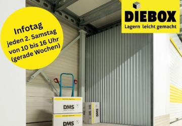 Mehr Platz leicht gemacht: DIEBOX pr&auml;sentiert am Samstag Selfstorage beim Infotag in OG-Elgersweier