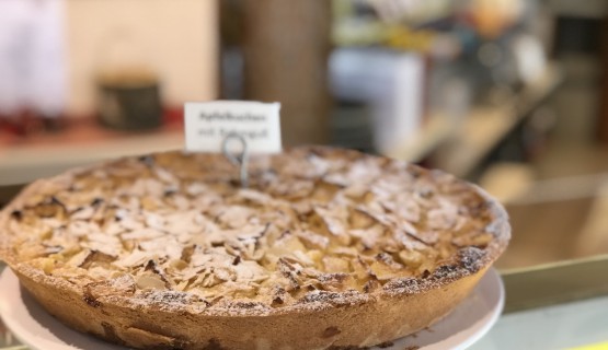 Apfelrahm Kuchen