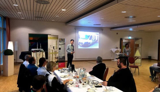 10 Minuten Pr&auml;sentation bei BNI