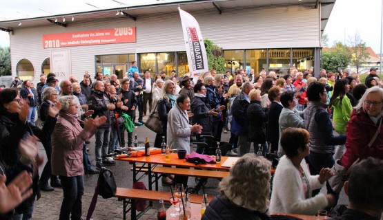Er&ouml;ffnung s&acute;Blumeh&auml;fele mit Markus Wohlfahrt