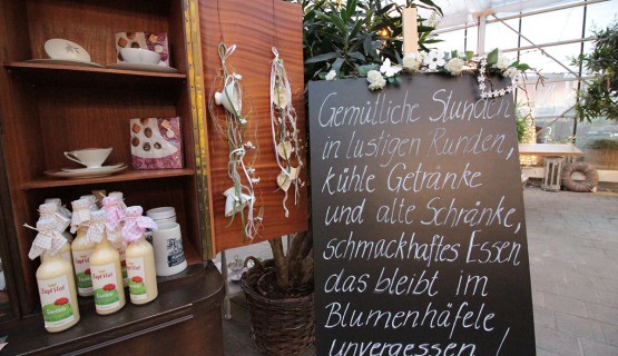 Gastrobereich - s&acute;Blumeh&auml;fele - Caf&eacute; 
