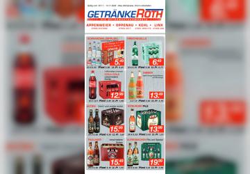 Gratisflaschen zum Wasser, Bier und Gl&uuml;hwein f&uuml;r kalte Abende: die November-Angebote bei Getr&auml;nke Roth