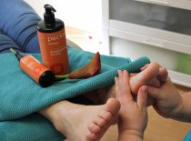 Fu&szlig;pflege mit Wellness-Fu&szlig;massage