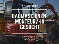 Baumaschinen-Monteur/-in