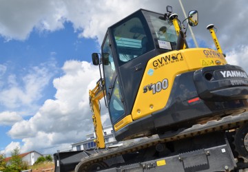 YANMAR SV100 - 2PB mit MOBA XSITE PRO 3D Baggerkontrollsystem