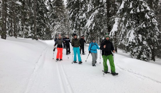 Schneeschuh Wanderung