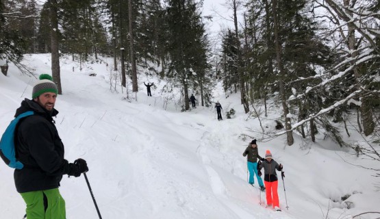Schneeschuh Wanderung