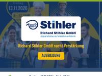 Richard Stihler GmbH sucht Azubis als Industriemechaniker und Beh&auml;lter- und Apparatebauer (m/w/d)