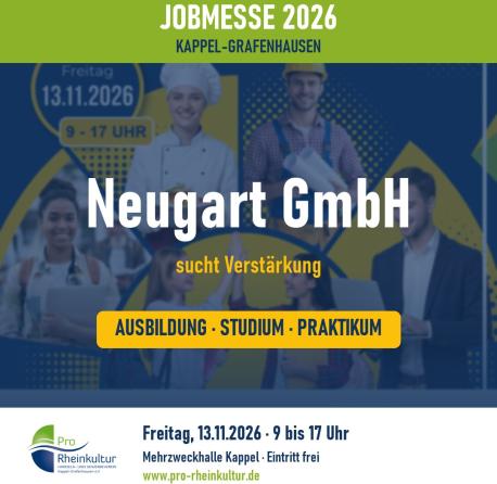 Neugart GmbH sucht Azubis und Dual-Studierende (m/w/d)