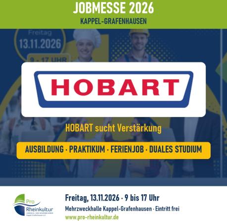 HOBART sucht Azubis und Dual-Studierende (m/w/d)