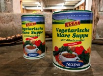 Vegetarische klare Suppe und als W&uuml;rzmittel