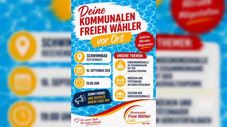 Einsegnungshalle, Br&uuml;cken, Geroldseckerhalle: Freie W&auml;hler laden nach Reichenbach