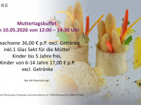 Muttertagsbuffet 10.05.2026