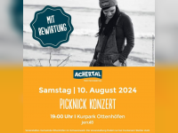 Picknickkonzert mit Jenk&ouml; - Kurpark &Ouml;ttenhofen
