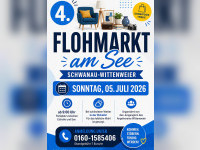 Kommen. St&ouml;bern. F&uuml;ndig werden: Flohmarkt am See in Wittenweier am 5. Juli 2026