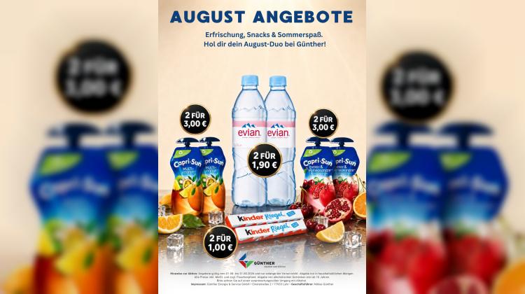 Frisch, s&uuml;ss, erfrischend: unsere August-Angebote im Shop