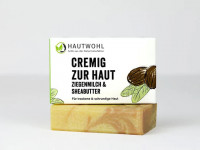 Cremig zur Haut Bio Ziegenmilchseife f&uuml;r trockene und schrundige Haut 