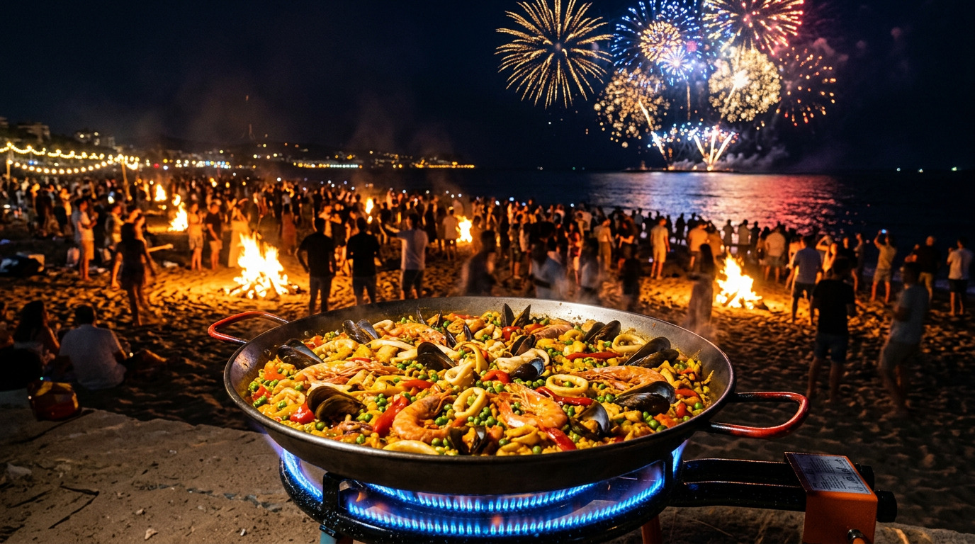 Johannisnacht 2026 &ndash; wie Spanien am 23. Juni den Sommer feiert und was Du nachkochen kannst