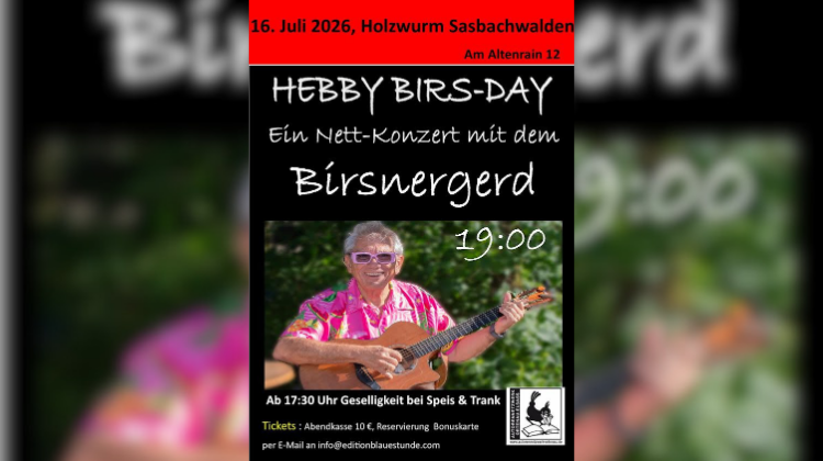 Hebby Birs-Day mit dem Birsnergerd