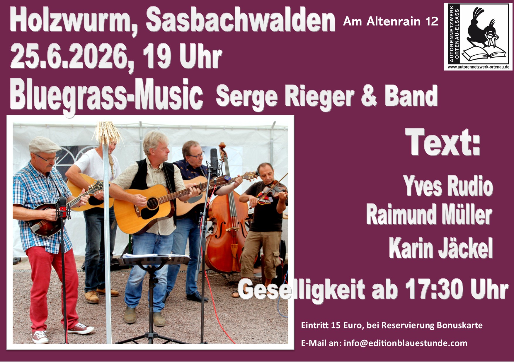 Open Air im Holzwurm: Saitenklang und Sommerseiten in Sasbachwalden