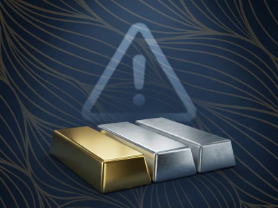 Krisenreserve mit Gold, Silber und Platin