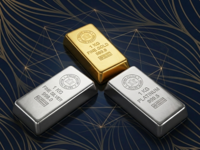 Verm&ouml;gensstreuung mit Gold, Silber und Platin